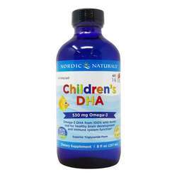 Nordic Naturals Children's DHA Liquid, Strawberry - 8 fl oz (237 ml)