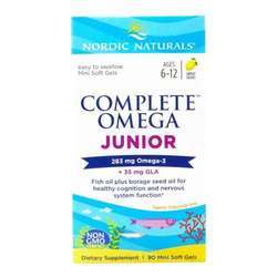 Nordic Naturals Complete Omega Junior, Lemon - 500 mg - 90 Softgels