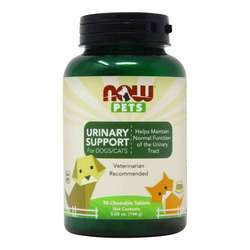 Now Foods Urinary Support for Dogs and Cats - 90 Chewable Tablets