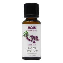 Now Foods 100% Pure Essential Oil, Lavender - Spike - 1 fl oz (30 ml)