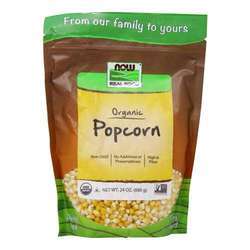 Now Foods Organic Popcorn - 24 oz (680 g)