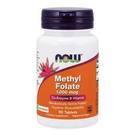 Methyl Folate 1000 mcg 90 Tablets Yeast Free by Now Foods