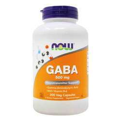食品- GABA - 500毫克- 200素胶囊