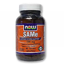 Now Foods SAMe, 100 mg - 60 Tablets