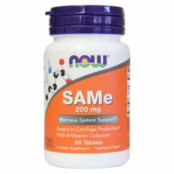 Now Foods SAMe, 200 mg - 60 Tablets