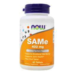 Now Foods SAMe, 400 mg - 60 Tablets