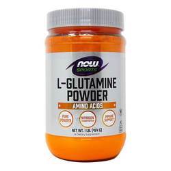 Now Foods L-Glutamine Powder - 1 lb (454 g)