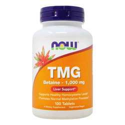 Now Foods TMG 1000 mg - 100 Tablets