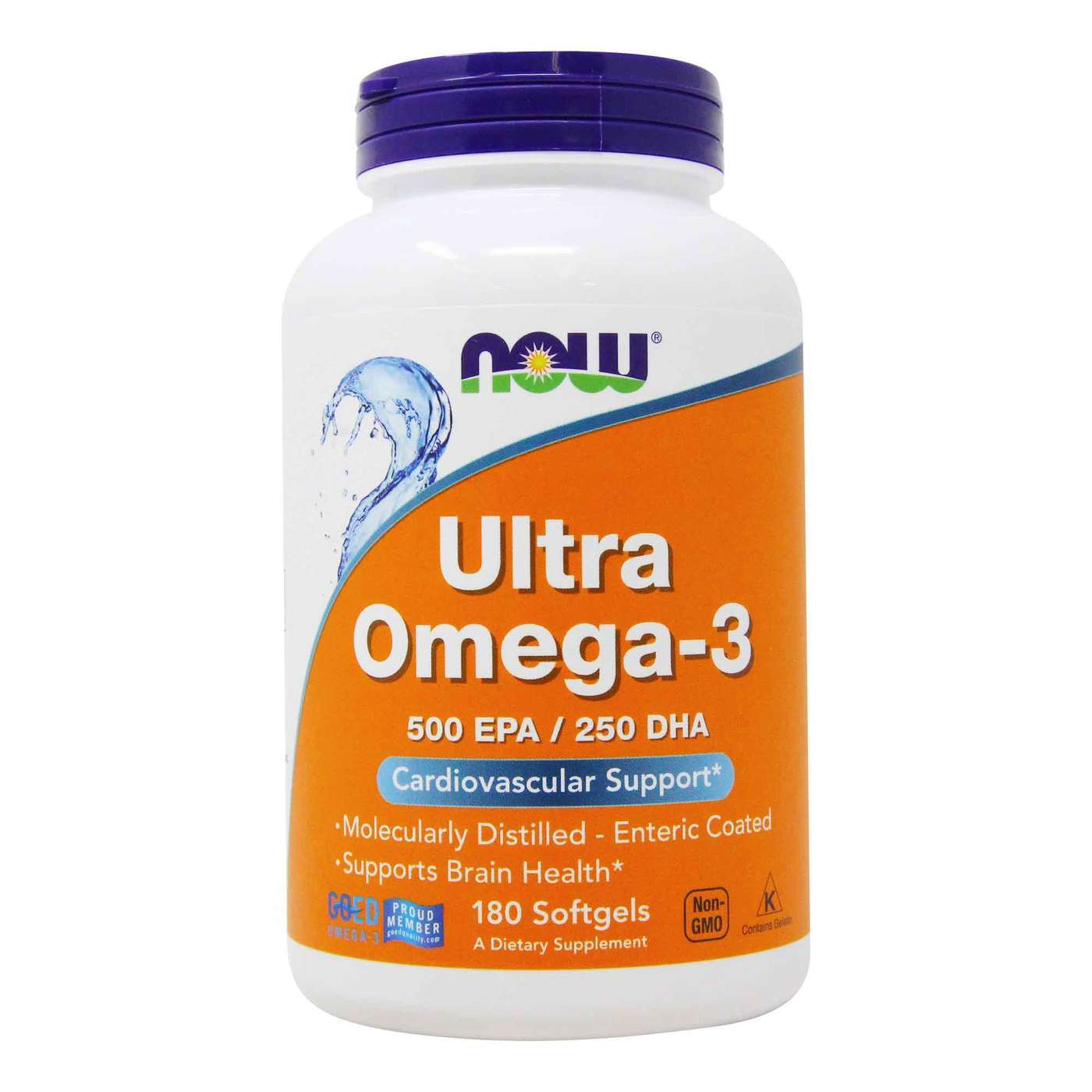 Now Foods Ultra Omega 3 - 750 mg - 180 