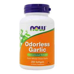 Now Foods Odorless Garlic, Odor-Less - 50 mg - 250 Softgels