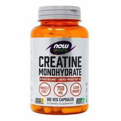 Now Foods Creatine Monohydrate 750 mg - 120 Capsules