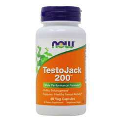 Now Foods TestoJack 200 - 60 Veg Capsules