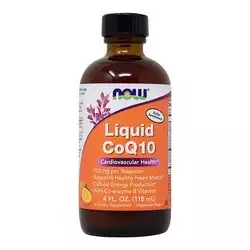 Now Foods Liquid CoQ10，橙汁- 4 fl oz (118 ml)