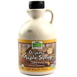 Now Foods Organic Maple Syrup - 32 fl oz