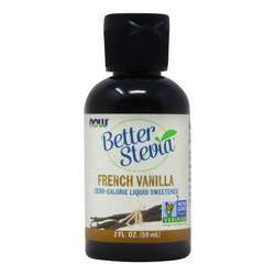 Now Foods BetterStevia Liquid Extract, French Vanilla - 2 fl oz (59 ml)