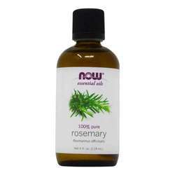 Now Foods 100% Pure Essential Oil, Rosemary - 4 fl oz (118 ml)