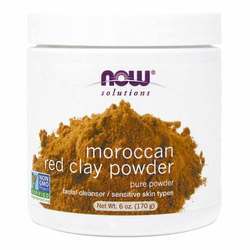 Now Foods Moroccan Red Clay Powder - 6 oz (170 g)