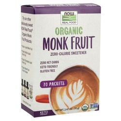 Now Foods Organic Monk Fruit - 70 Packets