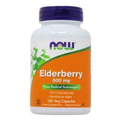 Now Foods Elderberry 500 mg - 120 Veg Capsules
