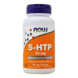 Now Foods 5-HTP - 50 mg - 90 Vegetarian Capsules