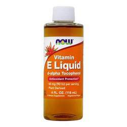Now Foods Natural E Liquid - 4 fl oz (118 ml)