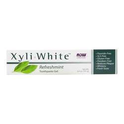 现在食品XyliWhite牙膏凝胶，Refreshmint - 6.4盎司(181克)