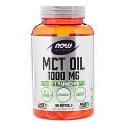 Now Foods MCT Oil - 1,000 mg - 150 Softgels