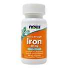 Iron 90 Veg Capsules Yeast Free by Now Foods