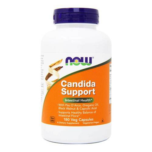 Now Foods Candida Support - 180 Veg Capsules - eVitamins.com