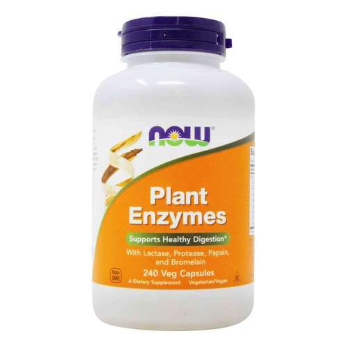240 vcaps NOW Foods  Plant Enzymes 