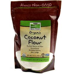 Now Foods Organic Coconut Flour - 16 oz