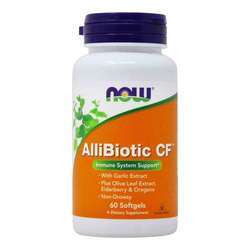 现在食物Allioiotic CF，冷和流感-60软胶