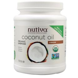 Nutiva有机初榨椰子油- 54液盎司
