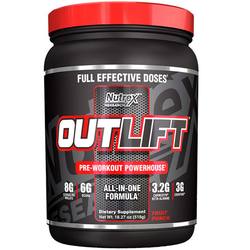 Nutrex Outlift, Blue Raspberry - 20 servings