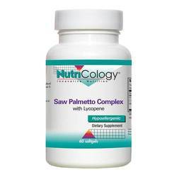 Nutricology Saw Palmetto Complex With Lycopene - 60 Gels