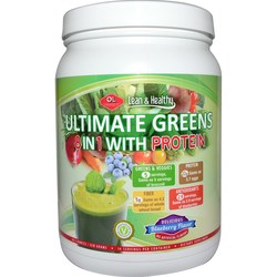 Olympian Labs Ultimate Greens Protein 8 in 1 with Hemp Protein - 1 lb 3 oz