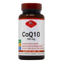 奥林匹克实验室CoQ10 - 100毫克- 60素胶囊