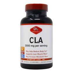 奥林匹亚实验室CLA -3,000 mg -90 softgels