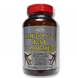 Only Natural Chitosan Fat Blocker Tabs - 90 Tablets