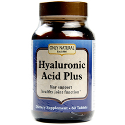 Only Natural Hyaluronic Acid Plus - 100 mg - 60 Tablets