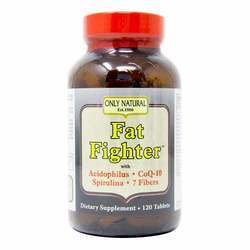 Only Natural Fat Fighter - 120 Tablets