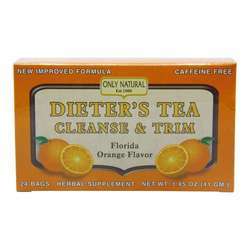 Only Natural Dieter's Tea, Orange - 24 Bags