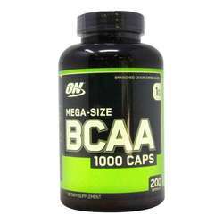 最佳营养BCAA - 1000毫克- 200胶囊