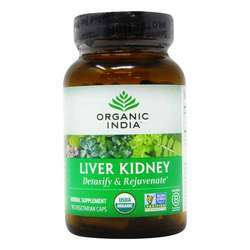 Organic India Liver Kidney Care - 90 Vegetarian Capsules