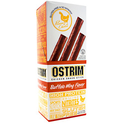 Ostrim Chicken Meat Sticks, Buffalo Wing Flavor - 10 pack