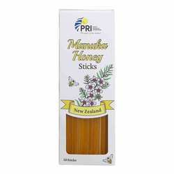 Pacific Resources International Manuka Honey Sticks, Original - 10 Sticks
