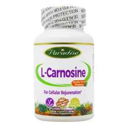 Paradise Herbs L-Carnosine - 60 Vegetarian Capsules
