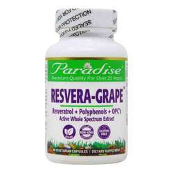 Paradise Herbs ResveraGrape - 60 Vegetarian Capsules