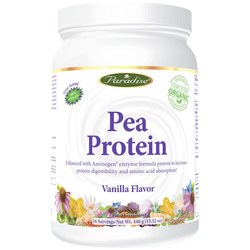 Paradise Herbs Pea Protein, Vanilla - 15.52 oz