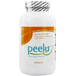Peelu Chewing Gum, Citrus Breeze - 300 Pieces